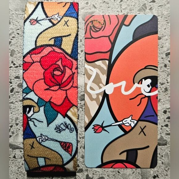 ZOX "LOVE" #861 of 1000 TATTOO ROSE GRAFITTI SLOTH ARTIST ANNIVERSARY WRISTBAND - Picture 5 of 9